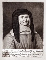 Porträt von Louise de Marillac